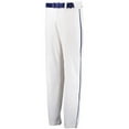 thumbnail image 1 of Russell 233L2M Men's Open Bottom Piped Pant, L, WHITE/ROYAL, 1 of 1