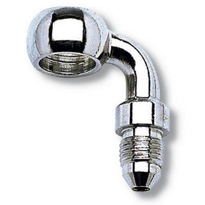 Russell Endura Banjo Fitting #3 Male to 10mm 90-Degree 640541 Russell Endura Banjo Fitting #3 Male to 10mm 90-Degree 640541
