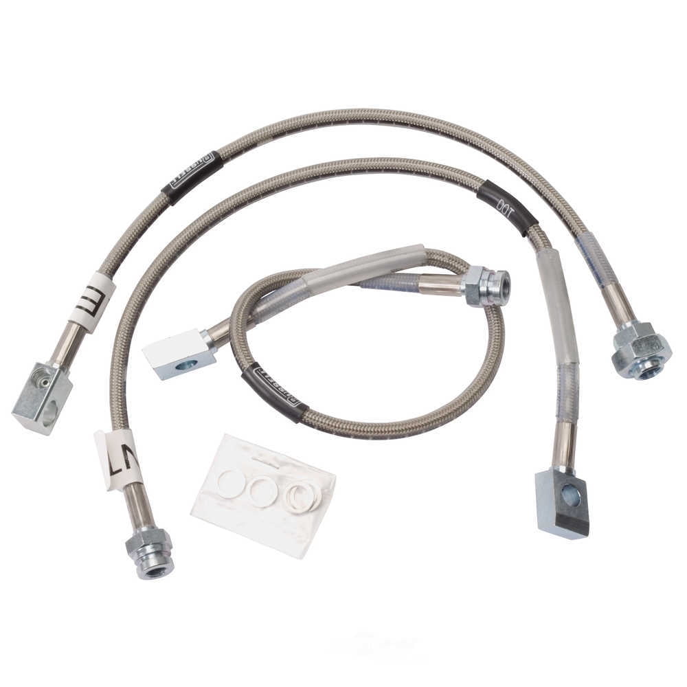 Russell 672370 Brake Hose Kit Fits select: 1988-1998 CHEVROLET GMT-400, 1989-2000 GMC SIERRA