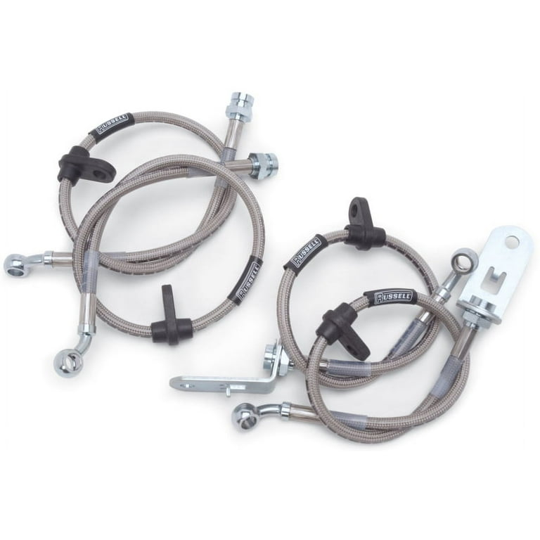 Russell S/S Brake Line Kit 01-06 GM HD Trucks 672440 Russell S/S Brake Line Kit 01-06 GM HD Trucks 672440