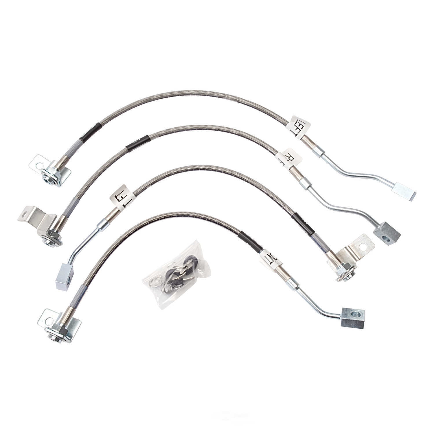 Russell 694310 Brake Hose Kit Fits select: 2003-2005 DODGE NEON SRT-4