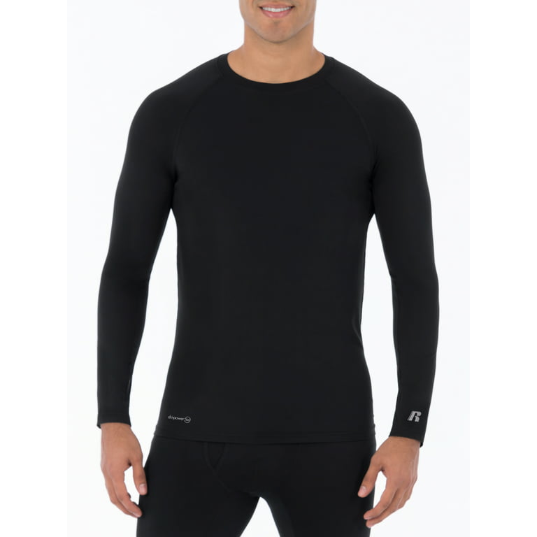 Russell Adult Mens & Big Mens L2 Performance Baselayer Thermal Underwear  Long Sleeve Top, Sizes M-5XL
