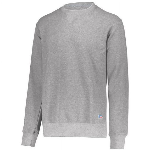 Russell Athletic B00911358 Cotton Rich Fleece Crewneck, Medium Grey Heather - 3XL