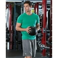 thumbnail image 1 of Russell Athletic B60934106 9 in. Dri-Power Tricot Mesh Shorts with Pockets, Steel - Extra Large, 1 of 3