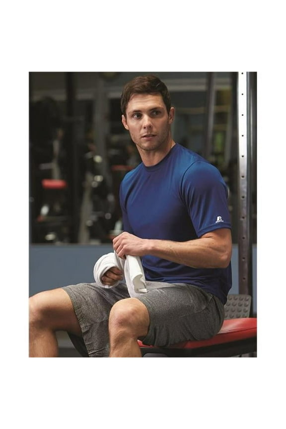 B62034509 Core Performance Short Sleeve T-Shirt, Black - 4XL