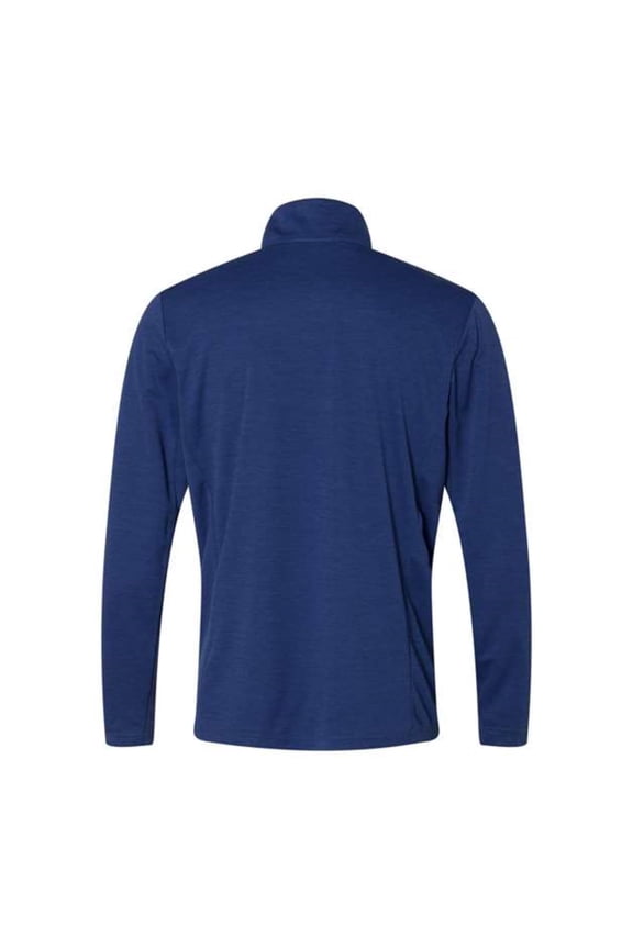 Athletic B63634752 Striated Quarter-Zip Pullover, Royal - Extra Small