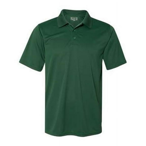 Russell Athletic B67034548 Essential Short Sleeve Polo T-Shirt, Dark Green - 3XL Retired