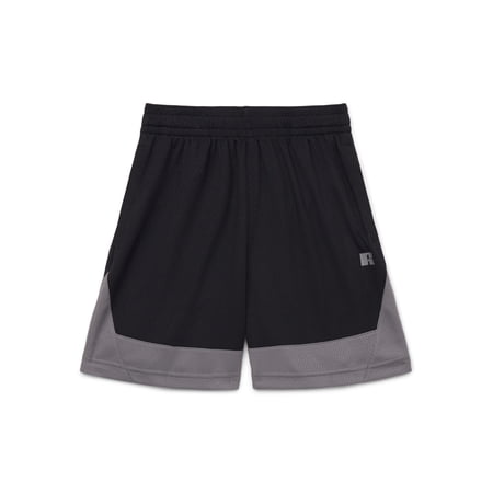 Russell Athletic Boys 3-Point Basketball Shorts, Sizes 4-18