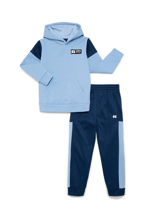 Toddler & Boys Colorblock Fleece Hoodie and Joggers Set, 2-Piece, Sizes 2T-18 & Husky