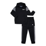 RUSSELL ATHLETIC Toddler & Boys Colorblock Fleece Hoodie and Joggers Set, 2-Piece, Sizes 2T-18 & Husky