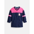 thumbnail image 1 of Russell Athletic Boy's Graphic V Neck Football Tee with Long Sleeves, Sizes 4-18, 1 of 3