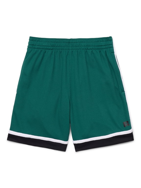 Boys Half-Time Basketball Shorts, Sizes 4-18