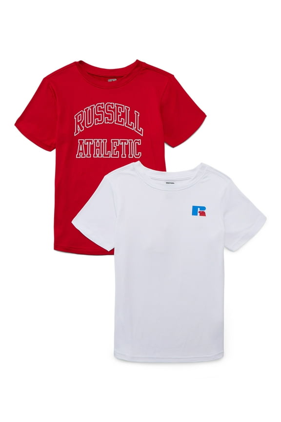 Boy's Logo Graphic T-Shirt, 2-Pack, Sizes 4-18