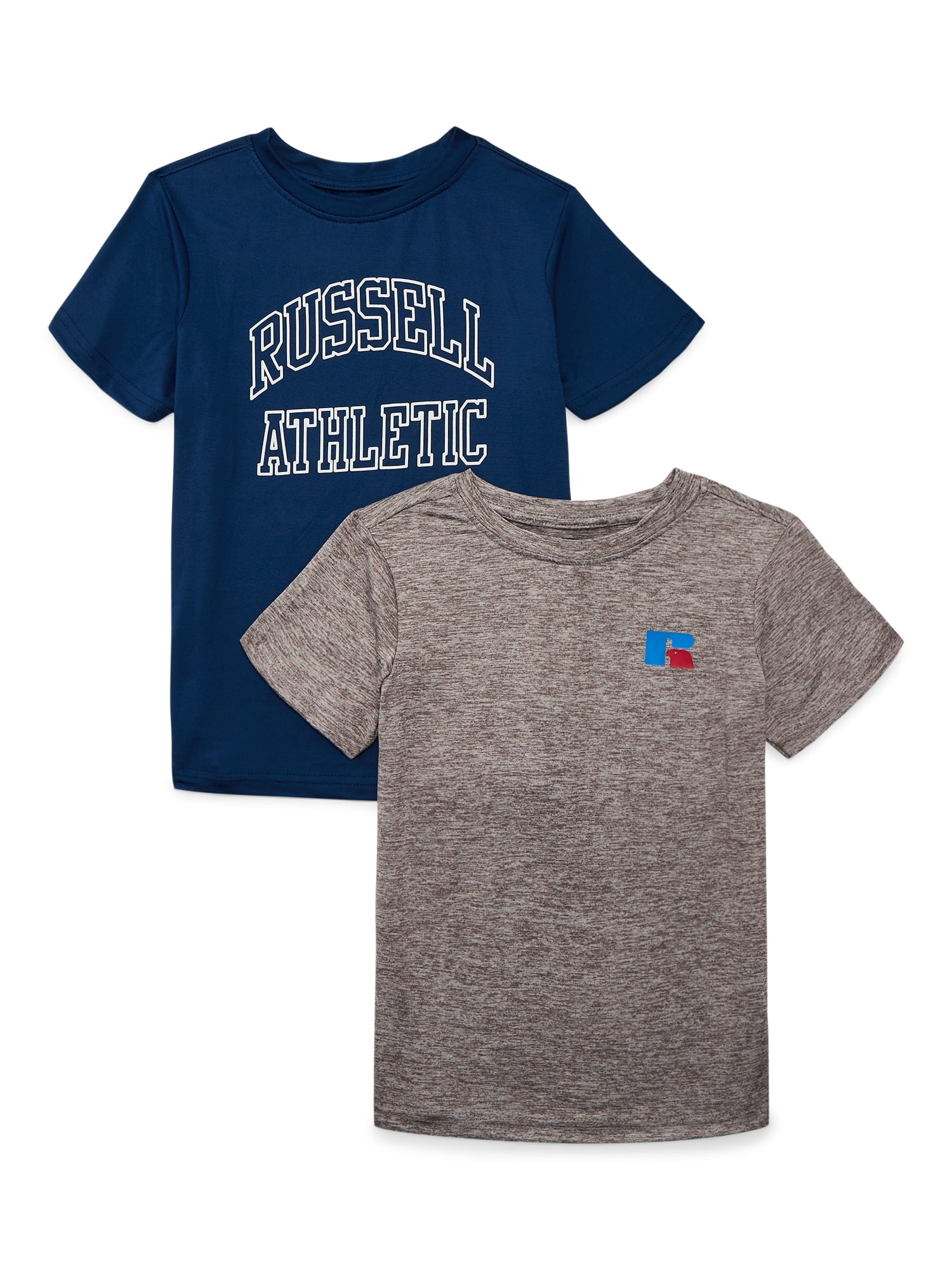 Russell Athletic Boy's Logo Graphic T-Shirt, 2-Pack, Sizes 4-18