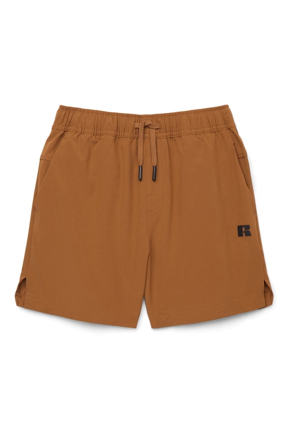 Boys Mixed Media Training Shorts, Sizes 4-18