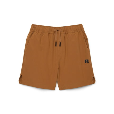 Boys Mixed Media Training Shorts, Sizes 4-18