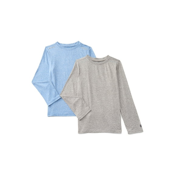 Russell Athletic Boy's Performance Tee with Long Sleeves, 2-Pack, Sizes 2T-5T