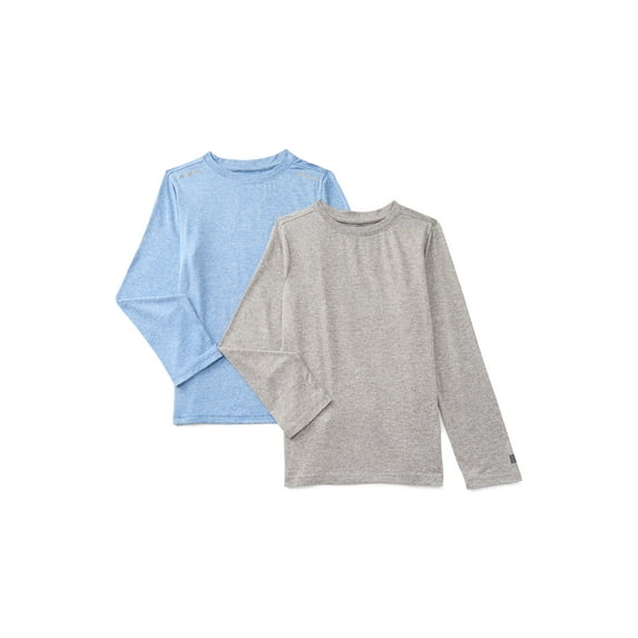 Russell Athletic Boy's Performance Tee with Long Sleeves, 2-Pack, Sizes 2T-5T