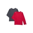 thumbnail image 1 of Russell Athletic Boy's Performance Long Sleeve T-Shirt, 2-Pack, Sizes 4-18, 1 of 3