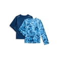 thumbnail image 1 of Russell Athletic Boy's Performance Long Sleeve T-Shirt, 2-Pack, Sizes 4-18, 1 of 3