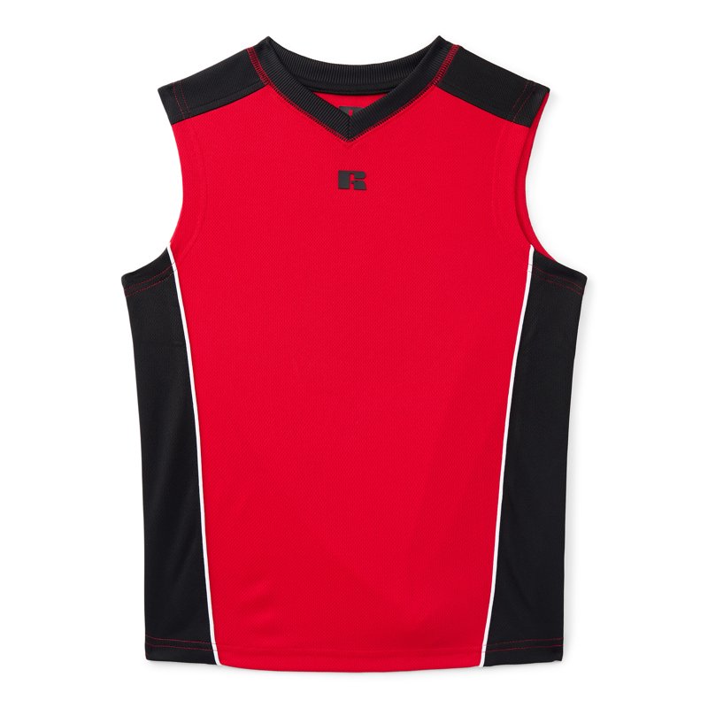 Boys Performance Muscle Tee, Sizes 4-18