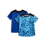 Boys Performance Short Sleeve Mesh T-Shirts, 2-Pack, Sizes 4-18