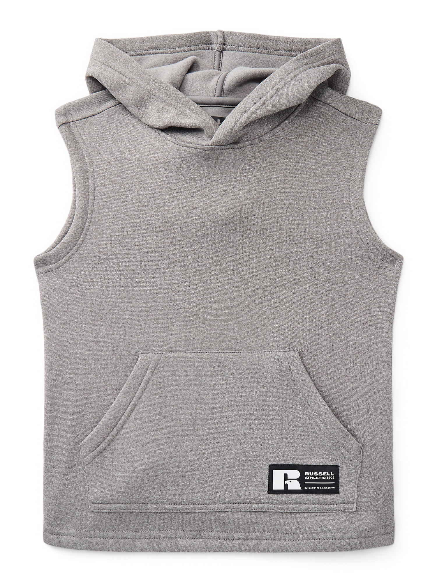 Russell Athletic Boys Performance Sleeveless Fleece Hoodie, Sizes 4-18