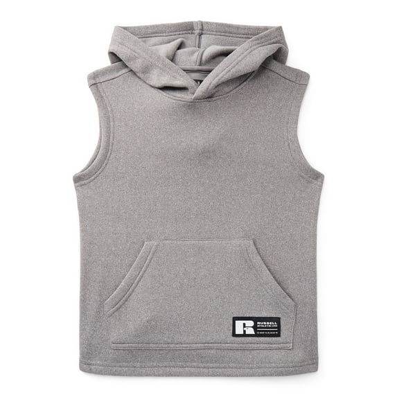 Russell Athletic Boys Performance Sleeveless Fleece Hoodie, Sizes 4-18