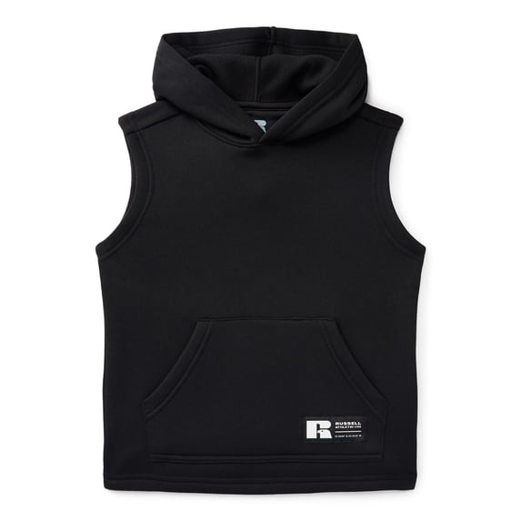 Russell Athletic Boys Performance Sleeveless Fleece Hoodie, Sizes 4-18