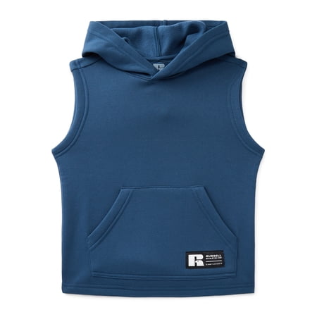 Russell Athletic Boys Performance Sleeveless Fleece Hoodie, Sizes 4-18