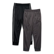 Russell Athletic Boy's Pull-On Tricot Jogger Pants, 2-Pack, Sizes 2T-5T