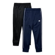 Russell Athletic Boy's Pull-On Tricot Jogger Pants, 2-Pack, Sizes 4-18 & Husky