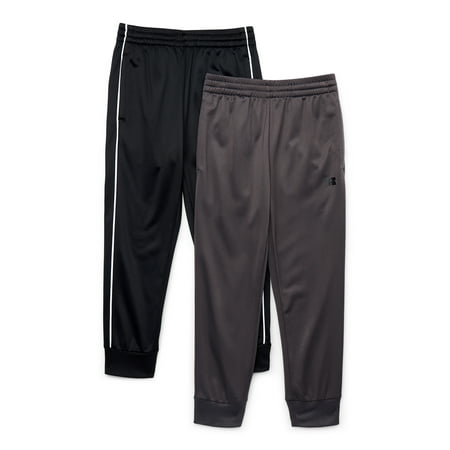 Russell Athletic Boy's Pull-On Tricot Jogger Pants, 2-Pack, Sizes 4-18 & Husky