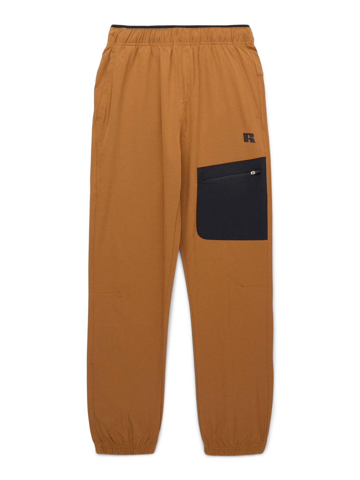 メンズウェア RUSSELUNO SKELETON JERSEY SKINNY PANTS Russell men's Active Slim Knit Pant - Comfortable Stretch