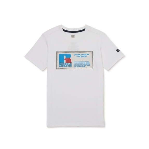 Russell Athletic Boys Active Heritage T-Shirt, Sizes 4-18 & Husky