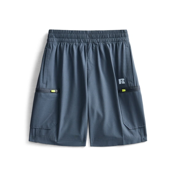 Russell Athletic Boys Active Stretch Woven Cargo Shorts, Sizes 4-18 & Husky