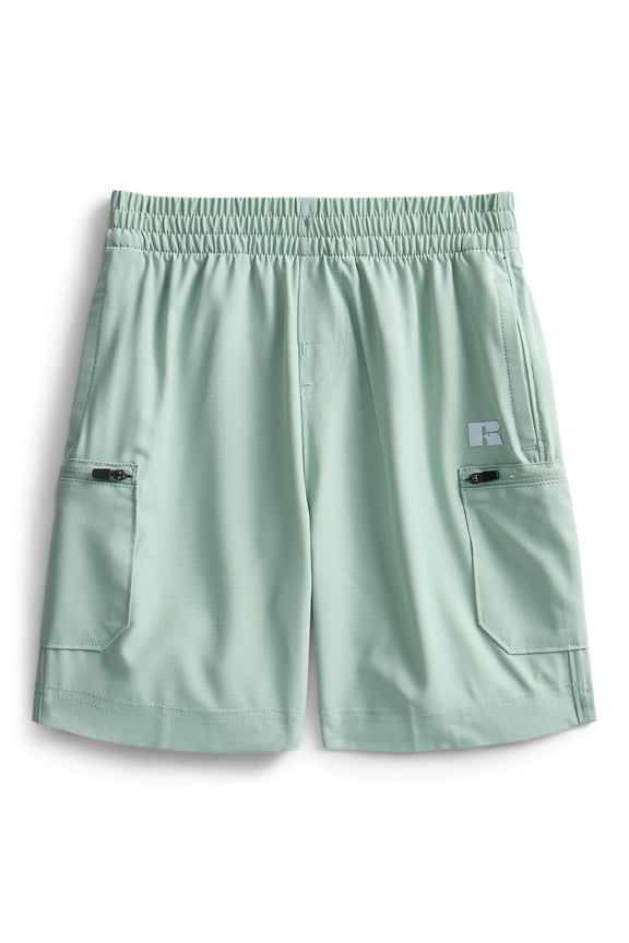 Boys Active Stretch Woven Cargo Shorts, Sizes 4-18 & Husky
