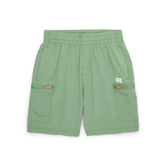 Russell Athletic Boys Active Stretch Woven Cargo Shorts, Sizes 4-18 & Husky