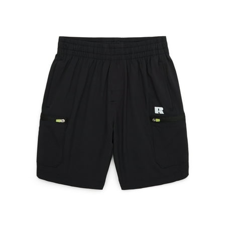 Russell Athletic Boys Active Stretch Woven Cargo Shorts, Sizes 4-18 & Husky