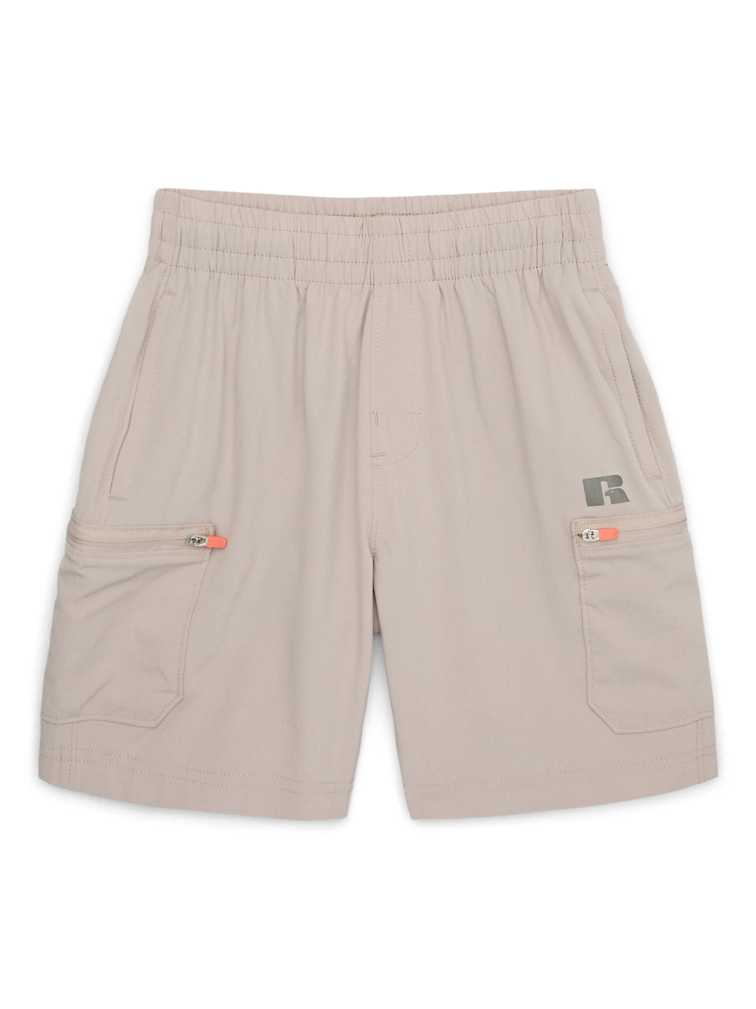Russell Athletic Boys Active Stretch Woven Cargo Shorts, Sizes 4-18 & Husky