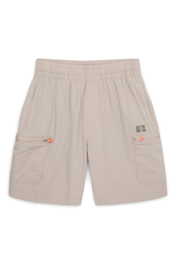 Boys Active Stretch Woven Cargo Shorts, Sizes 4-18 & Husky