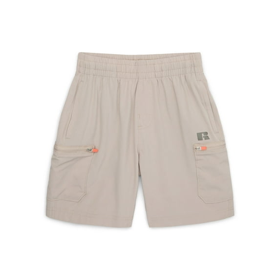 Russell Athletic Boys Active Stretch Woven Cargo Shorts, Sizes 4-18 & Husky