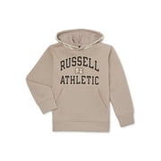 Russell Athletic Boys Plaid Logo Fleece Hoodie, Sizes 8-16