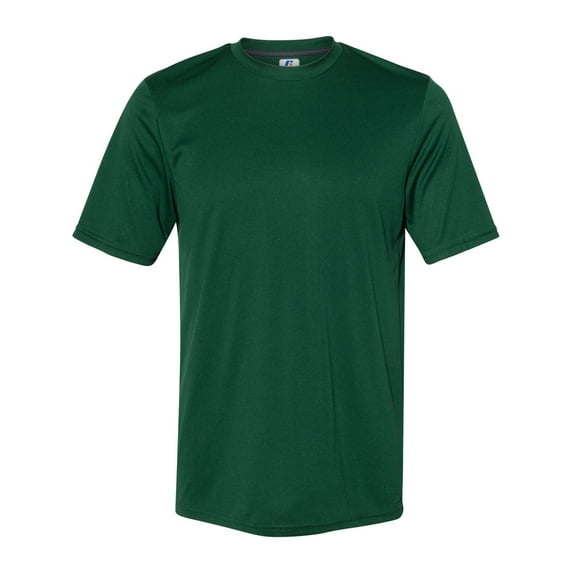 Russell Athletic Core Performance Short Sleeve T-Shirt in Dark Green 4XL | 629X2M