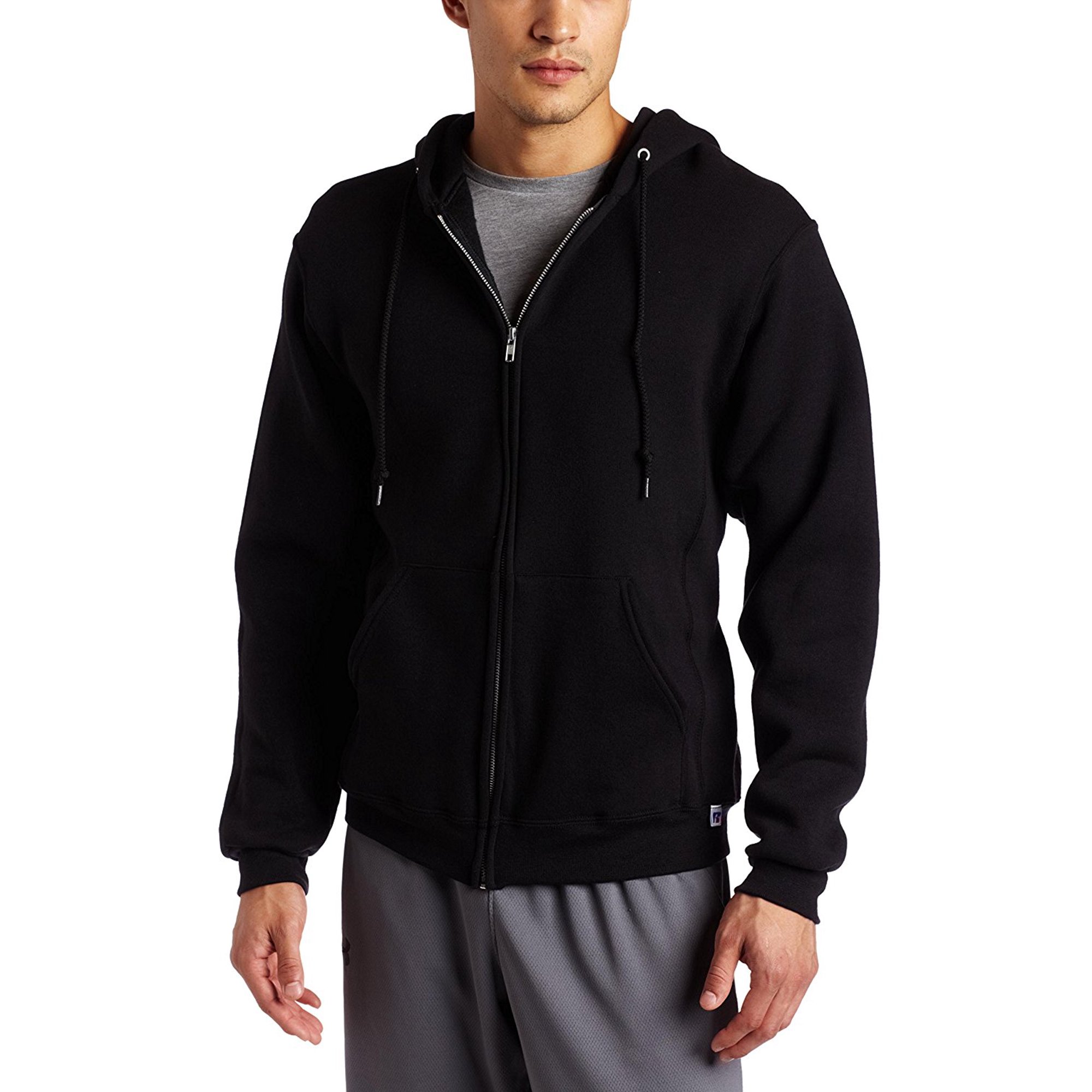 Russell Athletic - Dri Power Men's Hooded Full-Zip Sweatshirt - Walmart.com