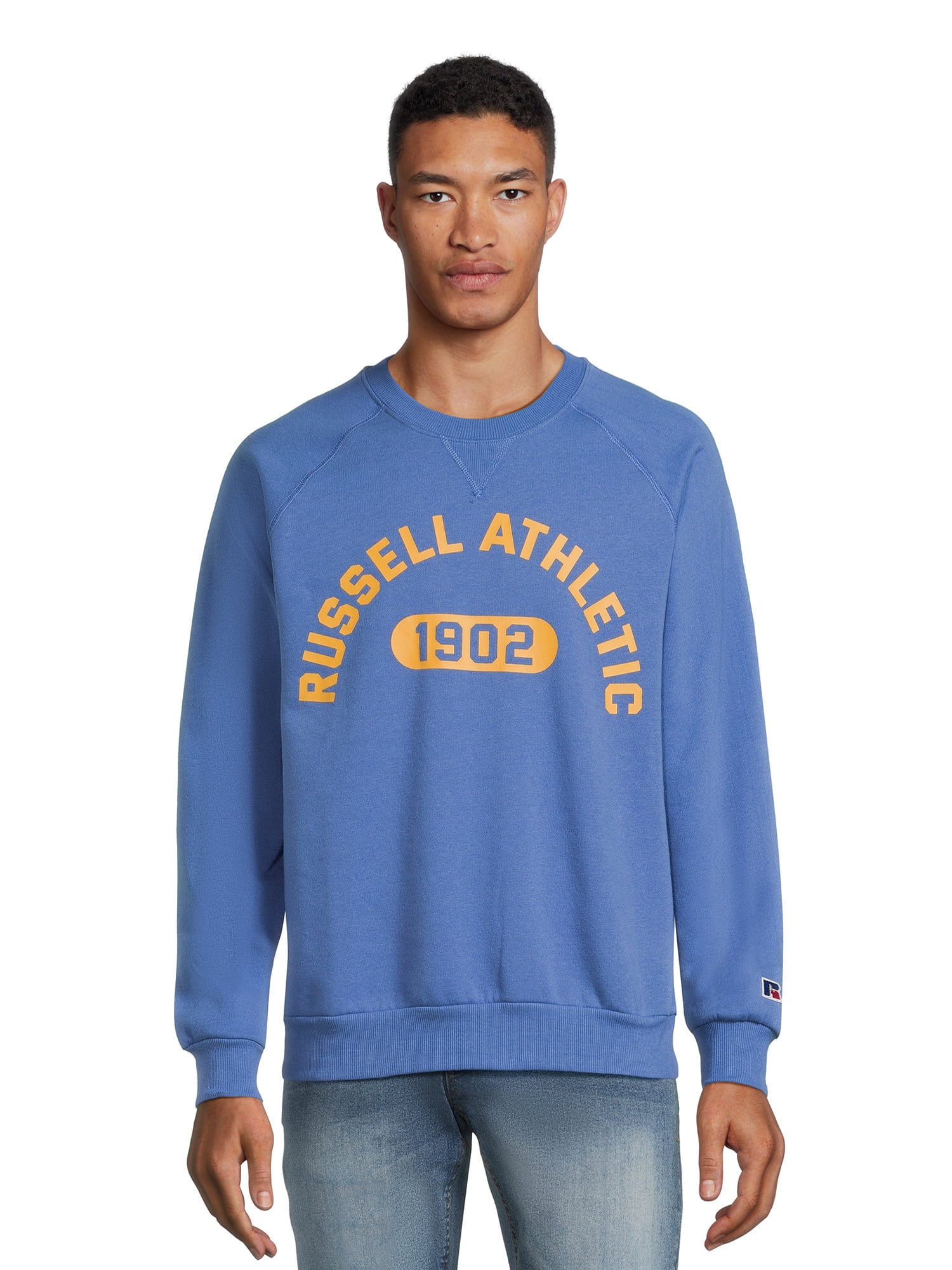 Russell athletic hotsell grey sweatshirt
