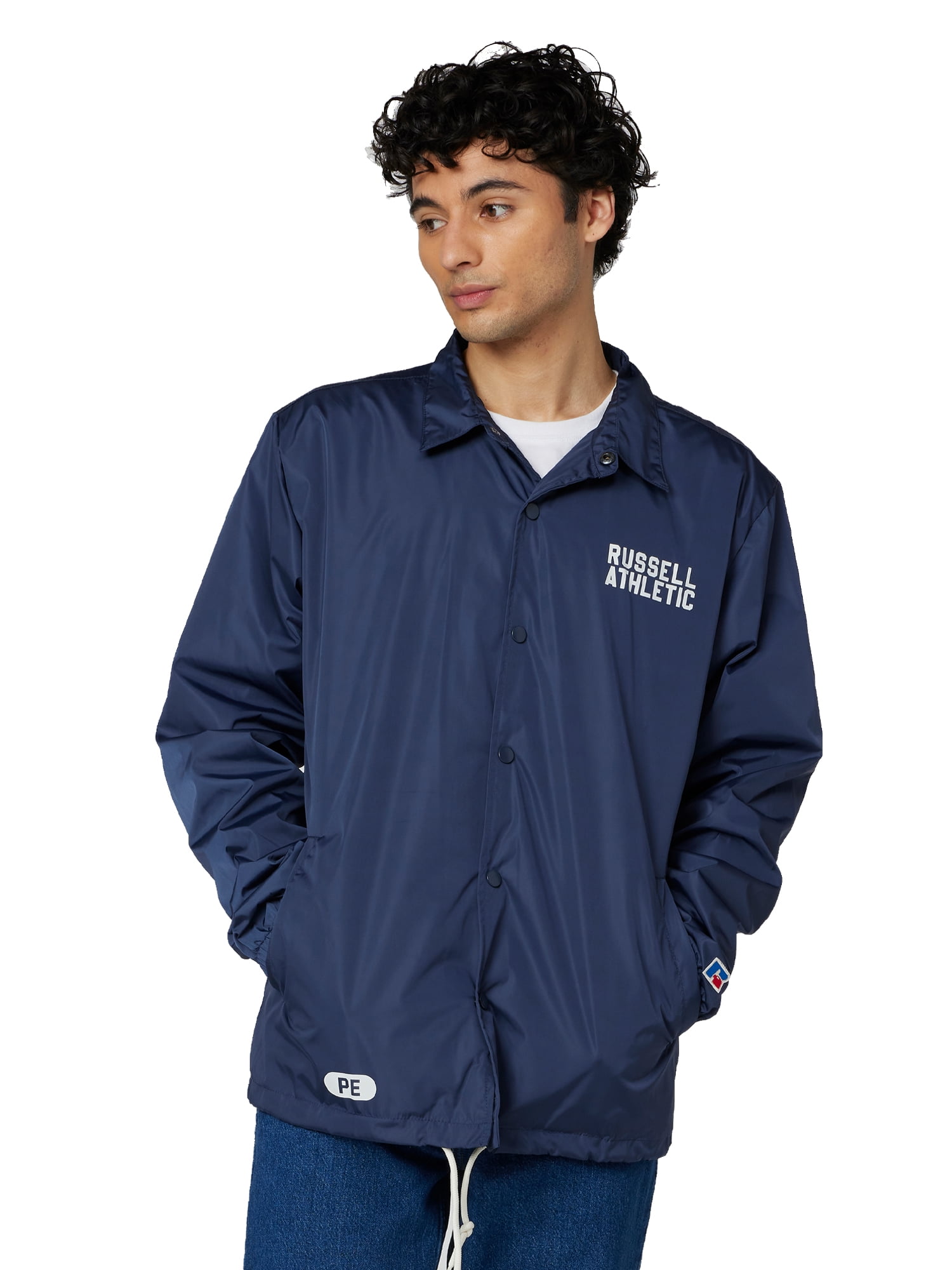 Russell Athletic Men's & Big Mne's Coaches Jacket, Sizes S4XL