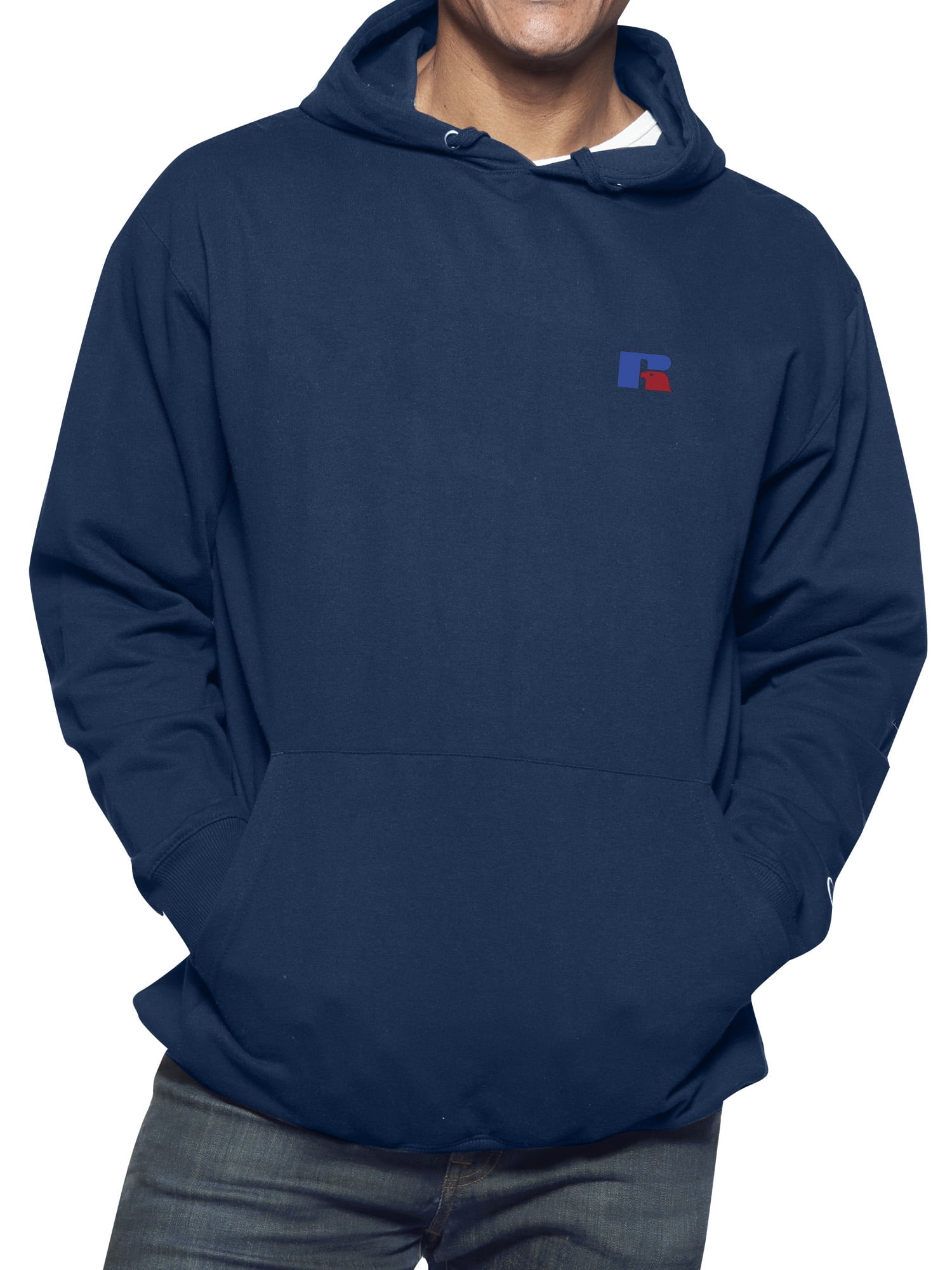 Russell Athletic Big and Tall Hoodie for Men – Pullover Fleece