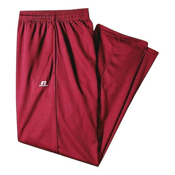 Russell Athletic Men's Big and Tall Dri-Power Burgundy Pant 4XLT