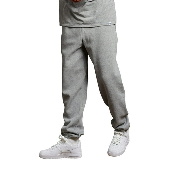 Russell Athletic Men's and Big Men's Dri-Power Fleece Sweatpants, Moisture Wicking, Mid-Weight Cotton Blend, Sizes S-4XL